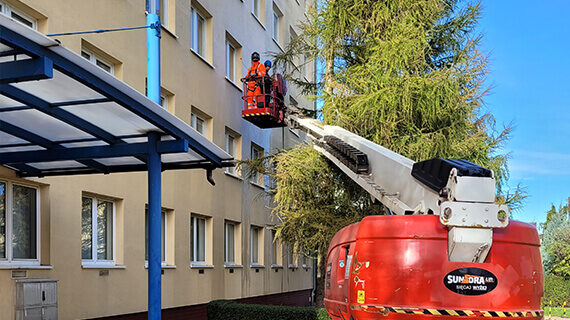 professionelle-reinigung-der-gebaudefassade
