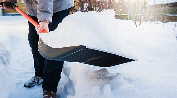 Schneeräumung Dach