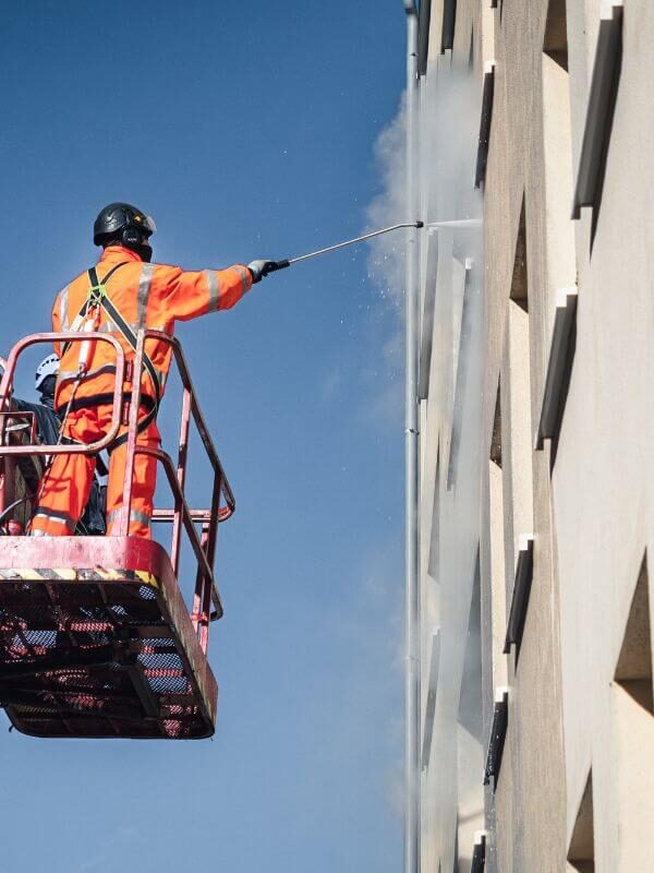 Fassadereinigung Putz