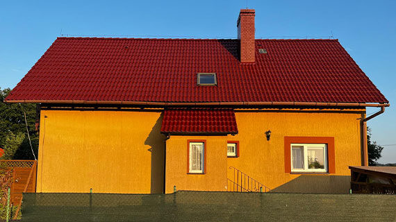 Dachreinigung in Wirschkowitz vorher nachher