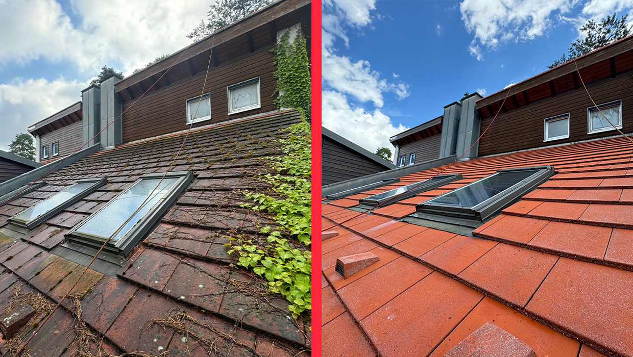 Dachreinigung und -imprägnierung in Berlin