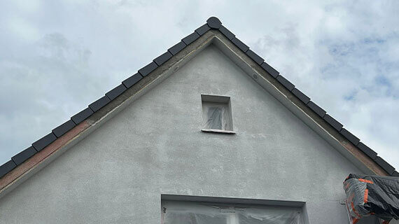 Dach- und Fassadenreinigung mit Anstrich 