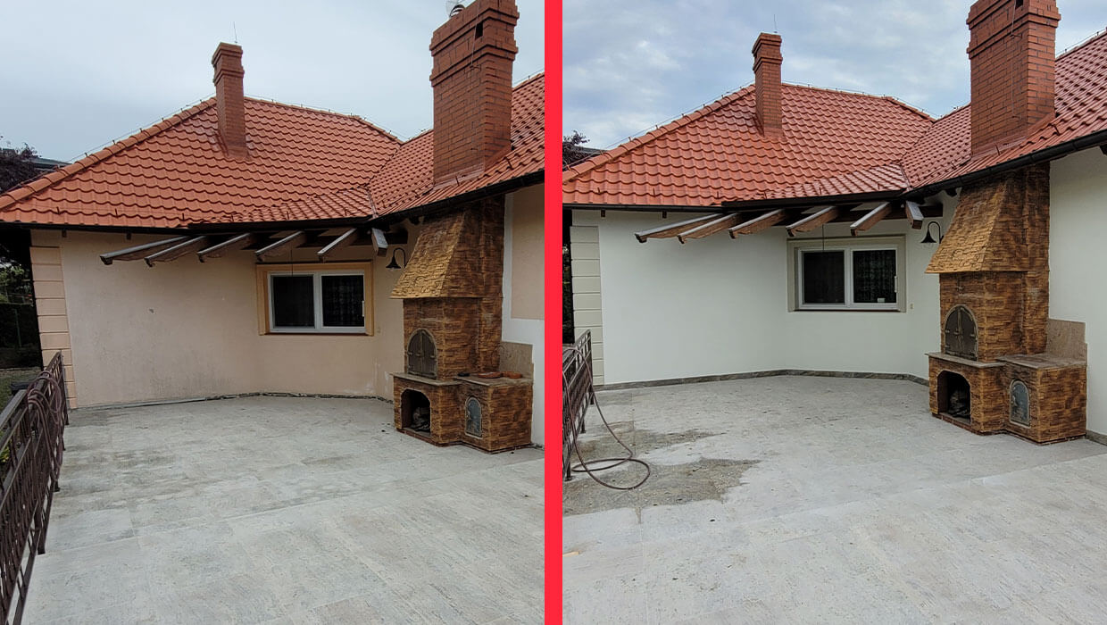 Fassadenreinigung und -anstrich in Crossen an der Oder