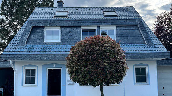 Pulheim Dachreinigung vorher nachher