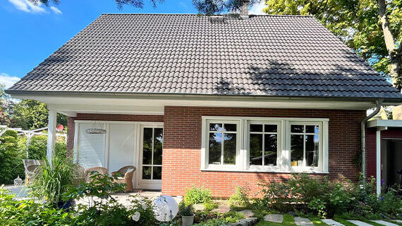 Potsdam Dachreinigung vorher nachher