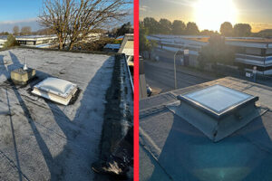 dachpappenaustausch-vorher-nachher dachpappenaustausch-vorher-nachher