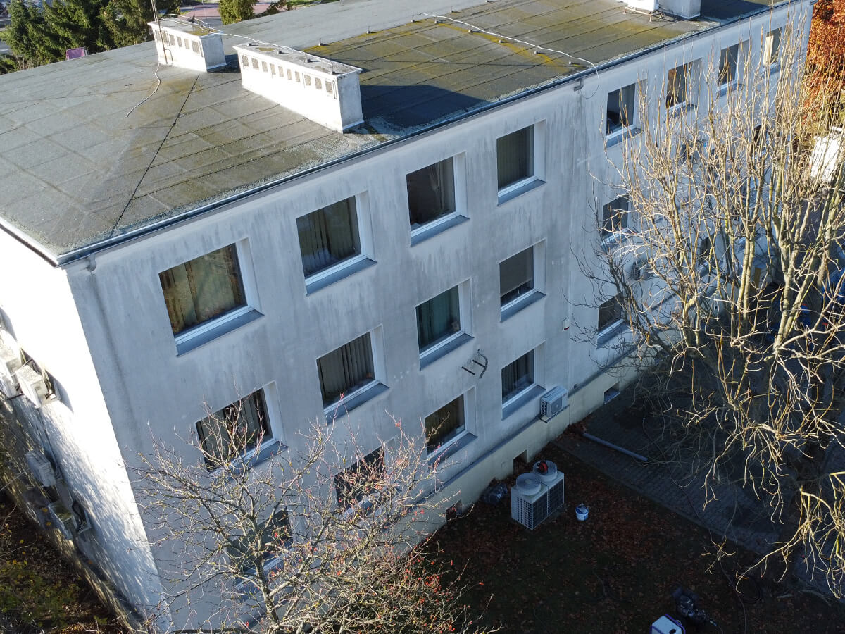 fassadenreinigung vorher fassadenreinigung renoskam