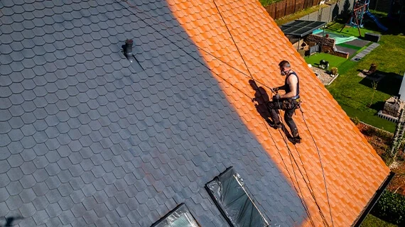 Dachbeschichtung durch Renoskam in Hoyerswerda