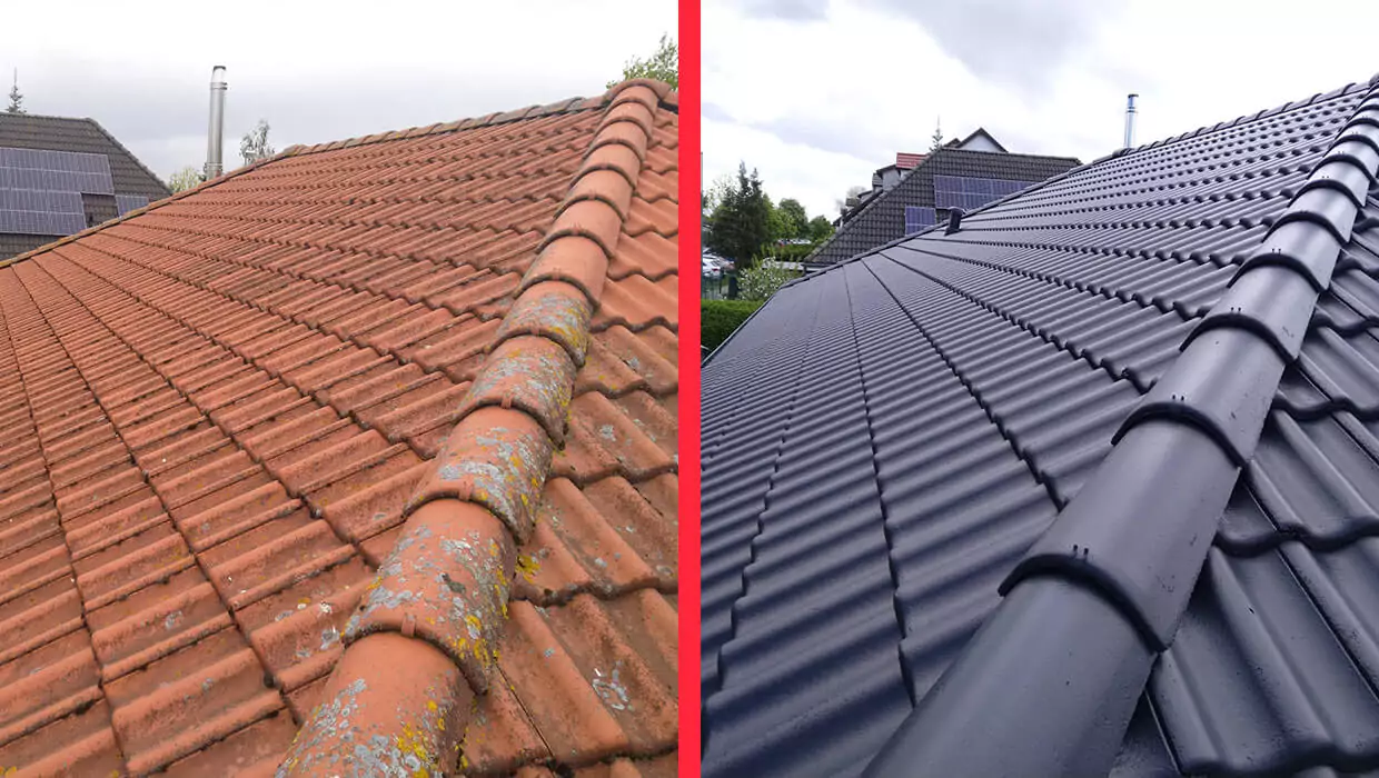 Dachreinigung and -anstrich in Erlegang