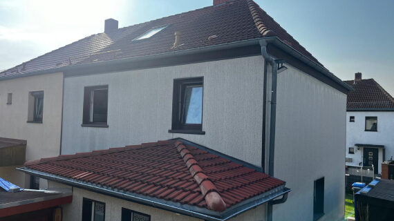 Dachreinigung und -anstrich in Zwickau - nachher