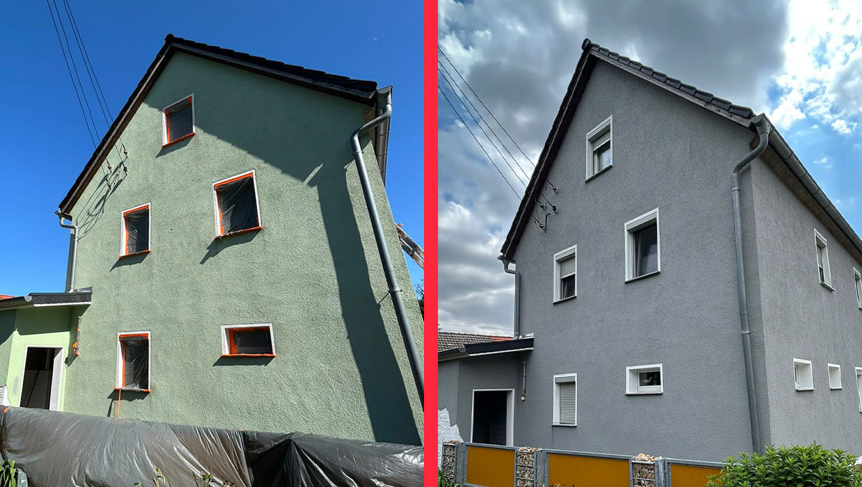 Fassadenreinigung und Anstrich Reichenbach