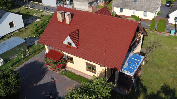 Dachanstrich in Berlin vorher nachher