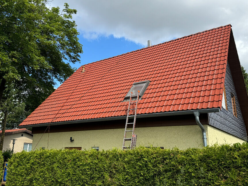 EFFEKTE DER DACHREINIGUNG IN COTTBUS