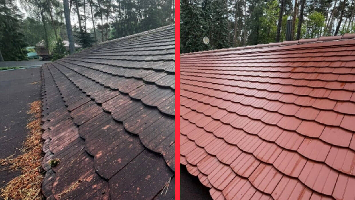 Dachreinigung und -anstrich in Fichtenwalde
