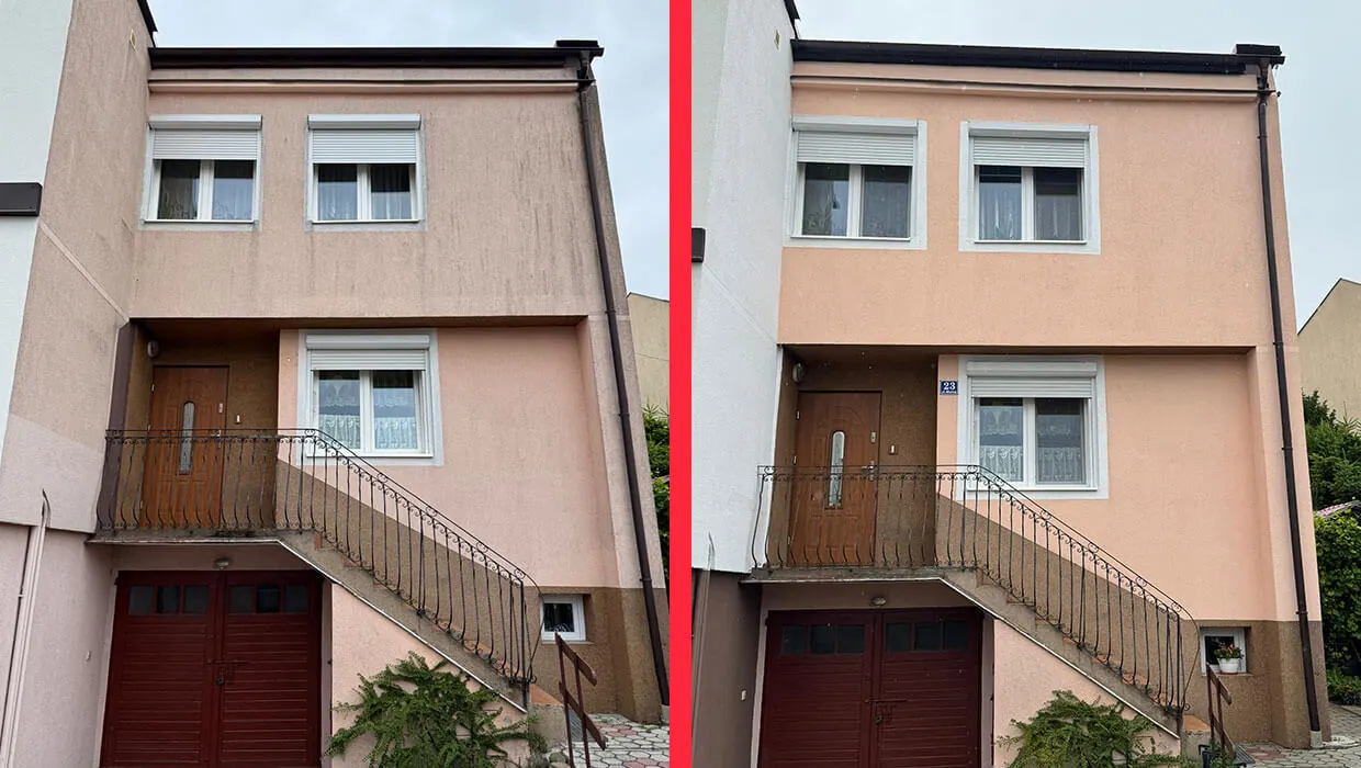 Fassadenreinigung in Crossen an der Oder