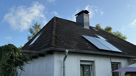 Dachanstrich in Windeby