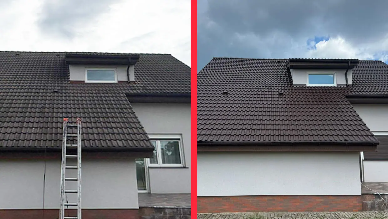 Dachanstrich in Modrzyca