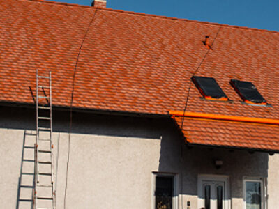 Vorbereitung der Dacheindeckung