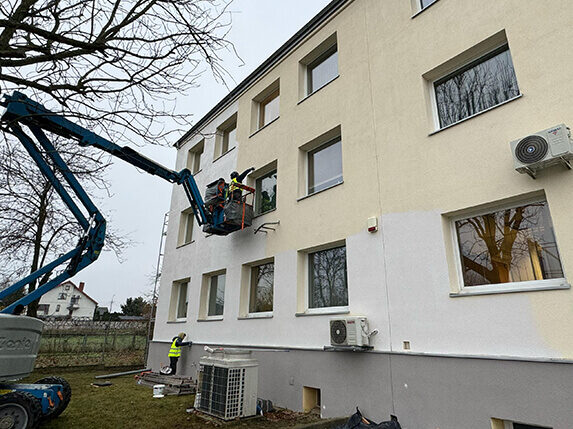 professioneller Fassadenanstrich in Berlin