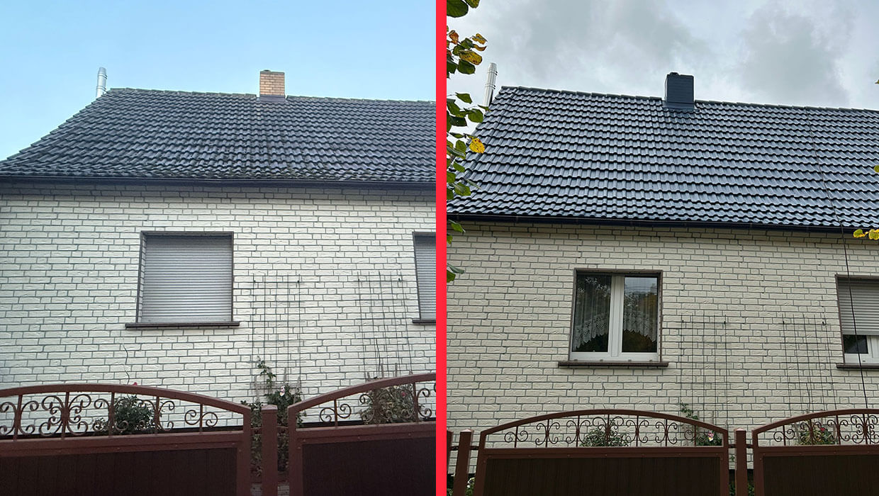 Dachreinigung und Dachbeschichtung in Luchhmee