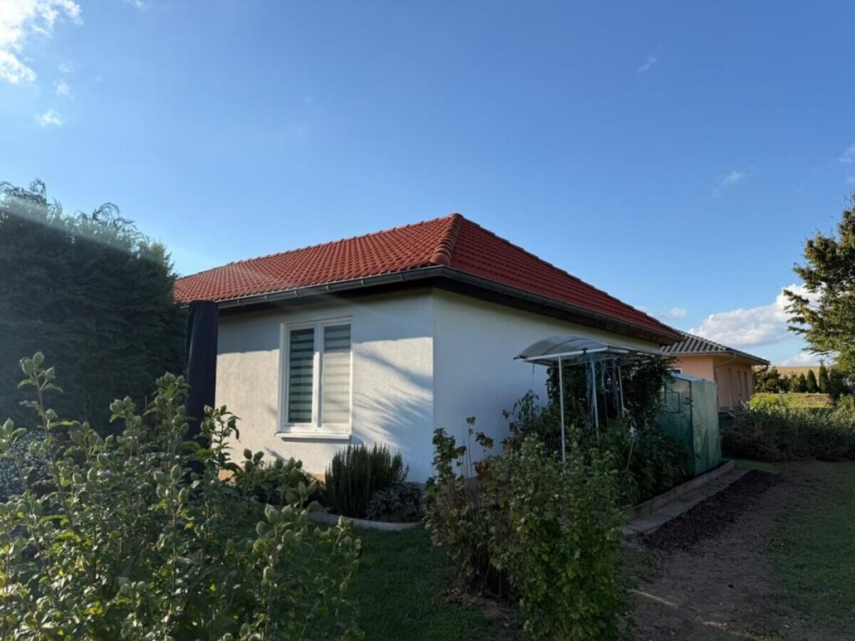 Nach der Dachreinigung im Jahnatal