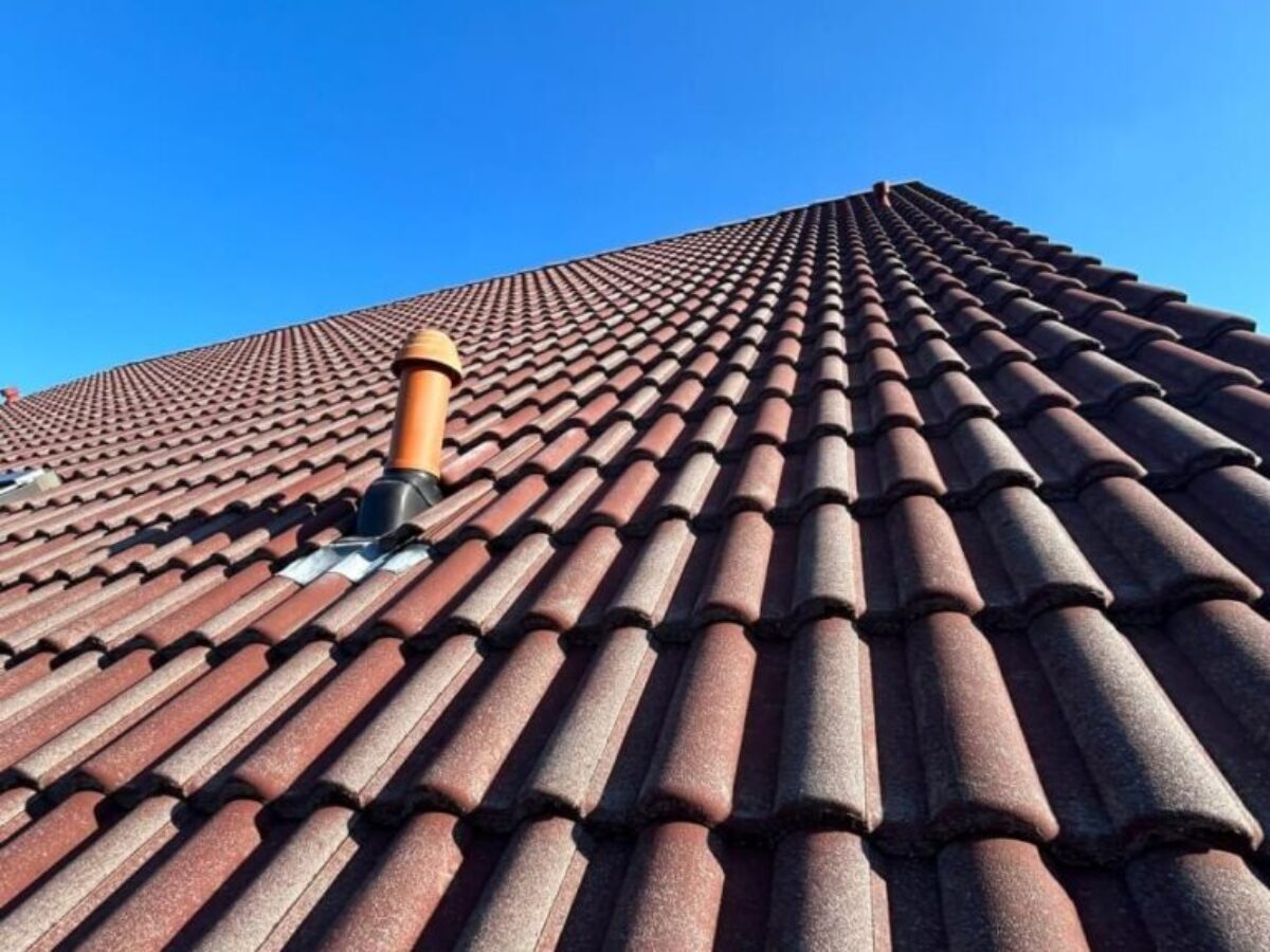 Dachreinigung in Brandenburg - nachher