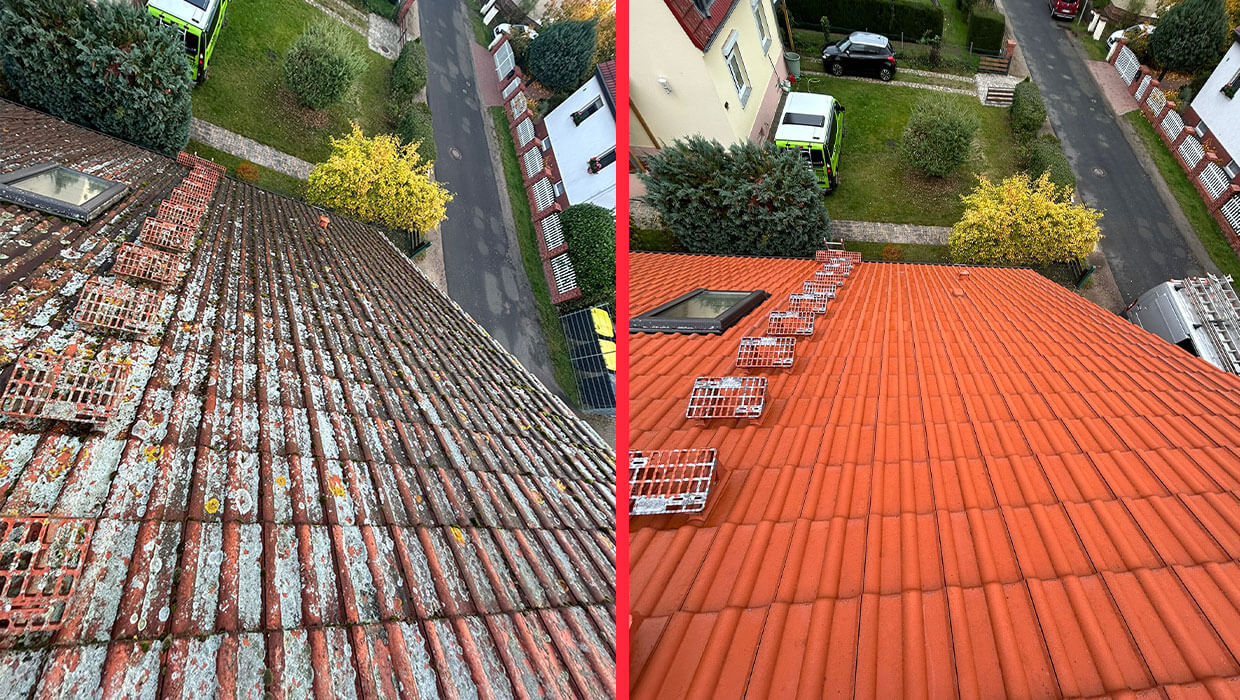 Dachreinigung in Möser