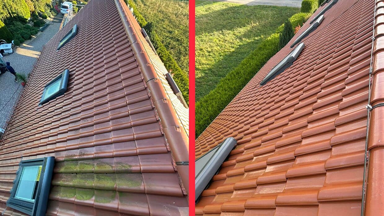 Dachreinigung in Radibor