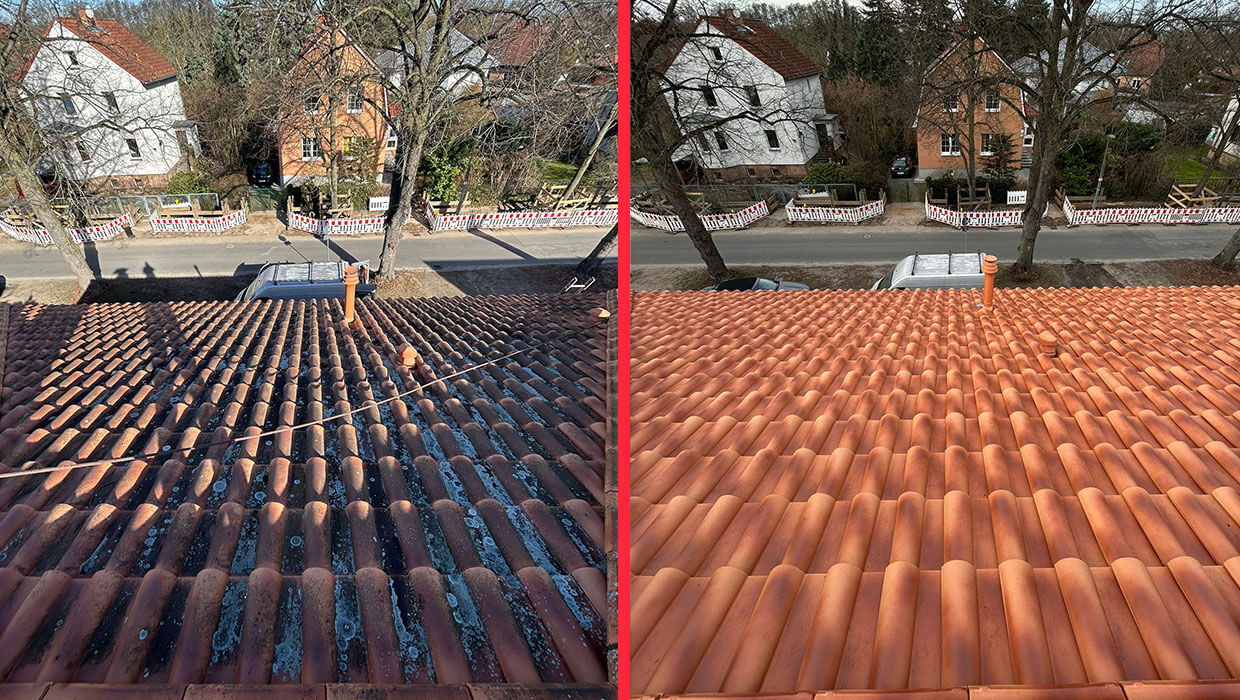 Dachreinigung und -imprägnierung Berlin