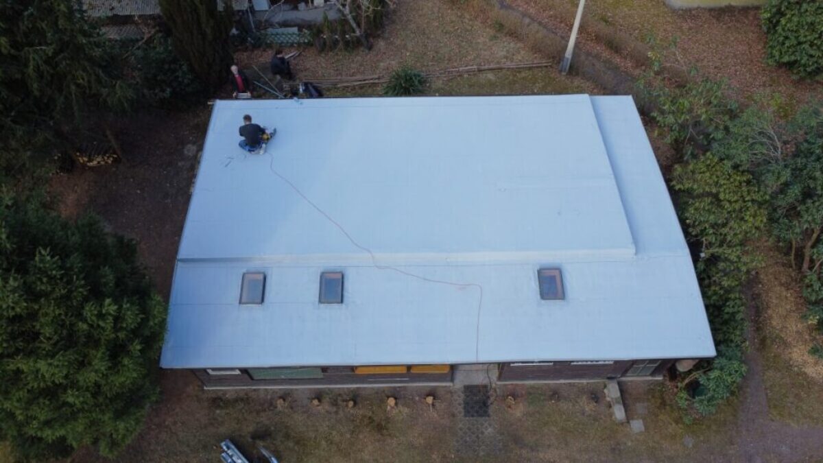 Nachher - Sanierung eines Flachdach in Kromlau Nachher - Sanierung eines Flachdach in Kromlau