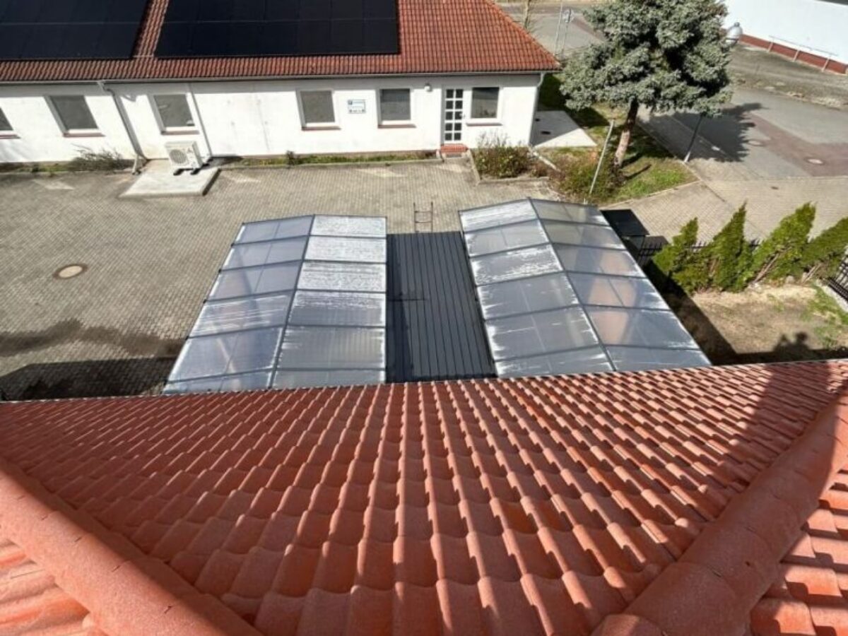 Nachher dachreinigung in Parey