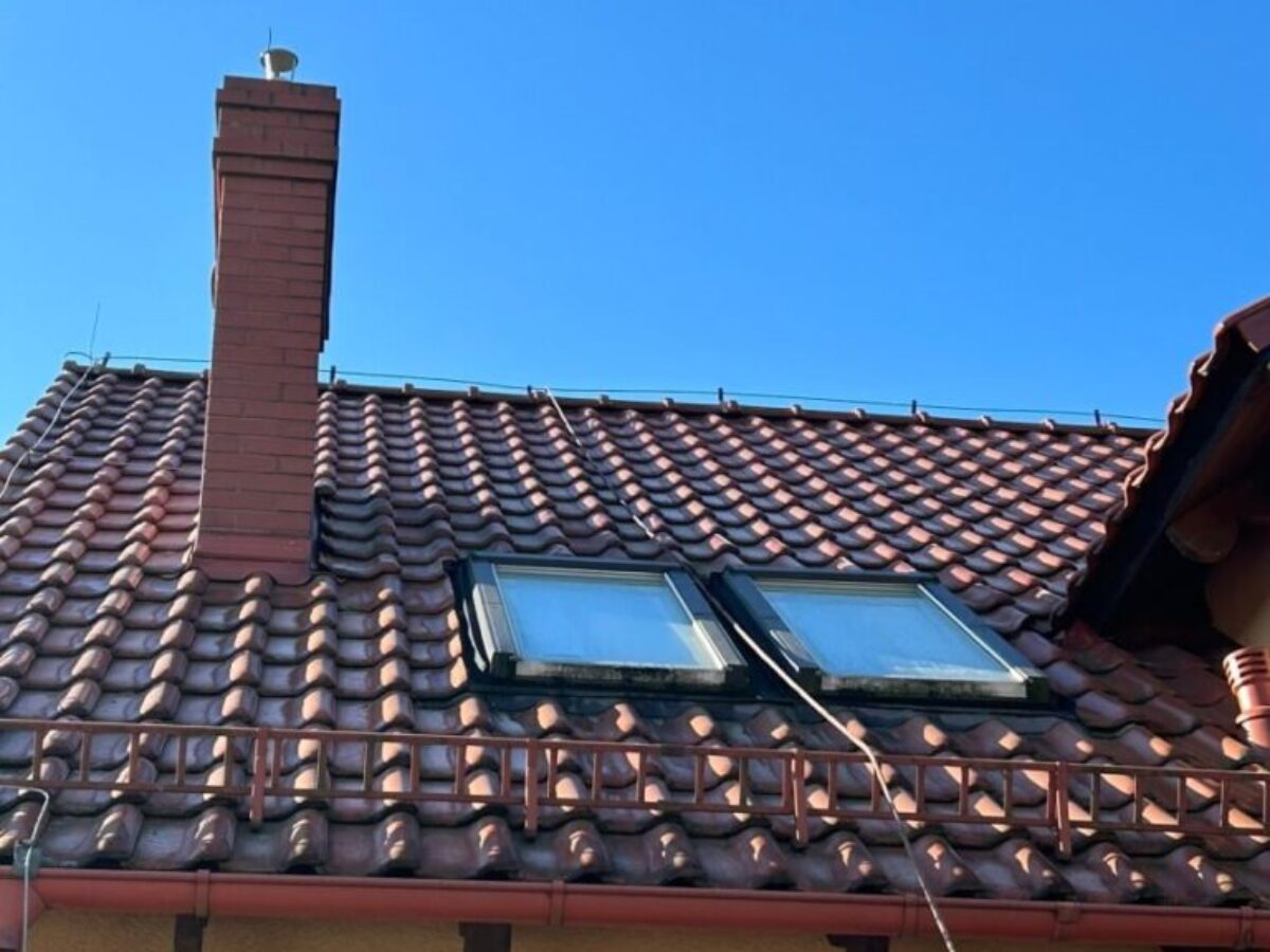 Vorher - Dachreinigung – Krosno Odrzańskie