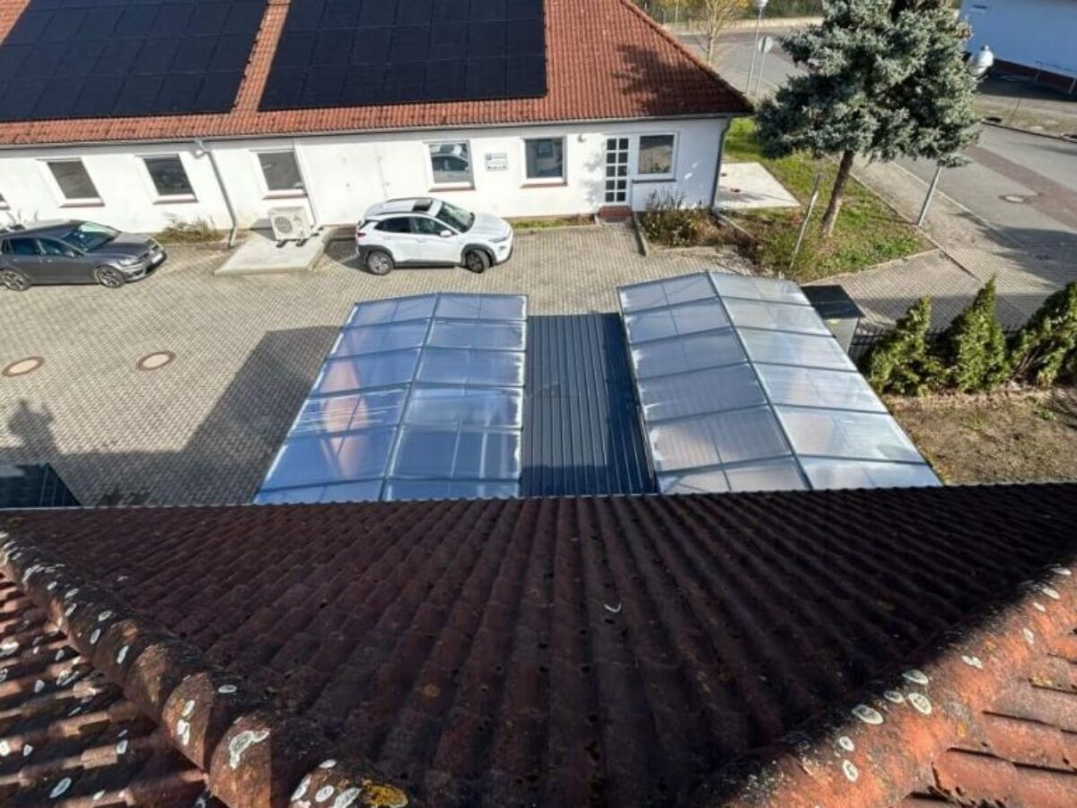 Vorher dachreinigung in Parey